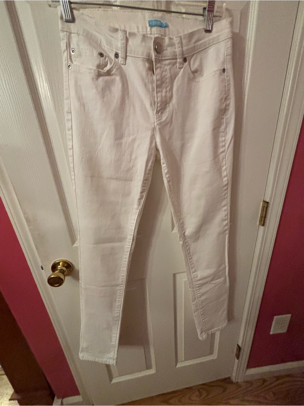 J.McLaughlin White Skinny Jeans stretch.SZ 4 excellent condition!